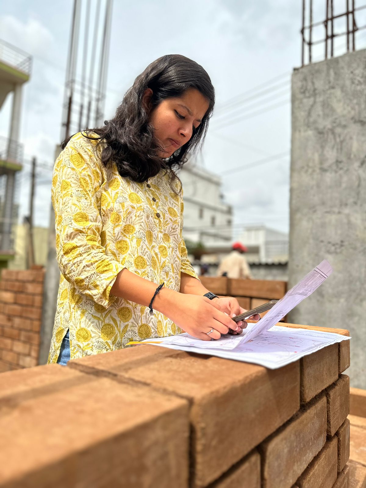 Construction site overview